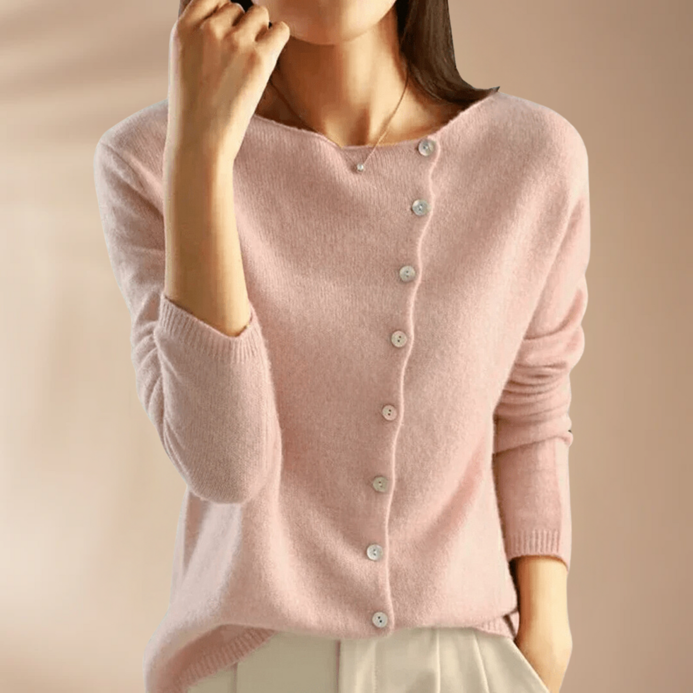 Jolyn - Elegant ull cardigan