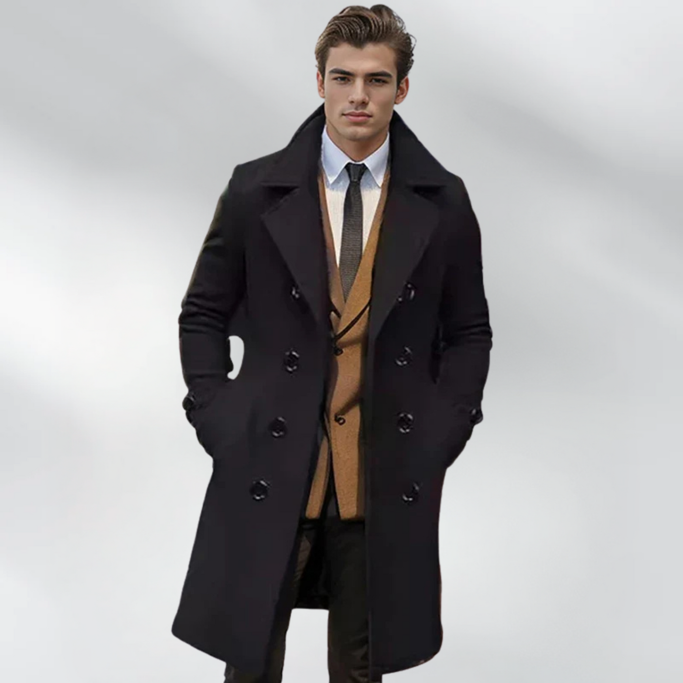 Jude™ | Chic trenchcoat for menn