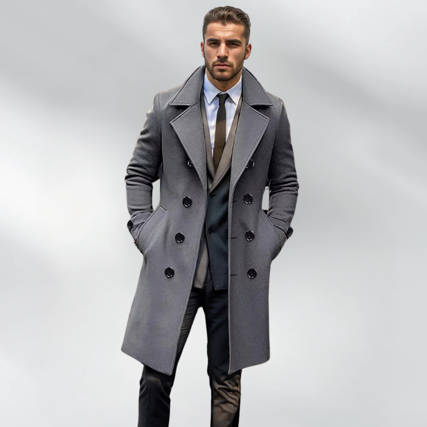 Jude™ | Chic trenchcoat for menn