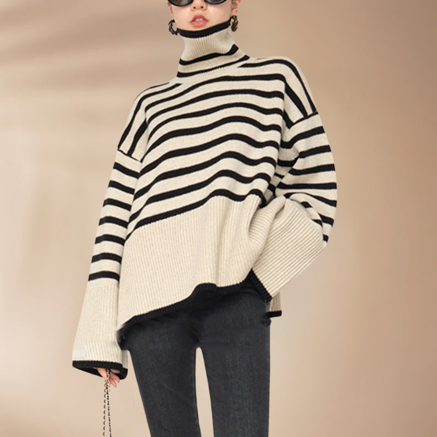 Alice™ Loose Stripes Genser